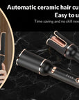 Cozeo™ Ceramic Automatic Hair Curler - Sleek design for damage-free styling