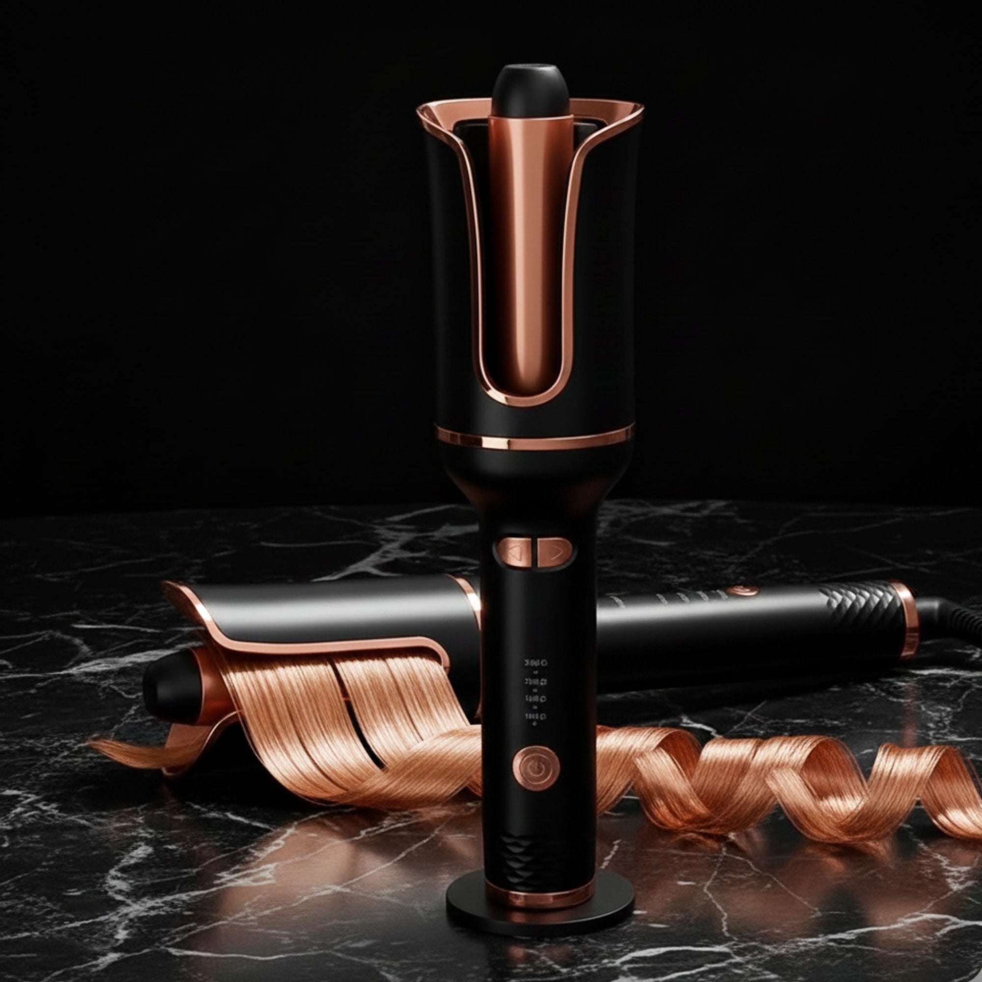 Cozeo™ Ceramic Automatic Hair Curler featuring a premium Tourmaline Ceramic core